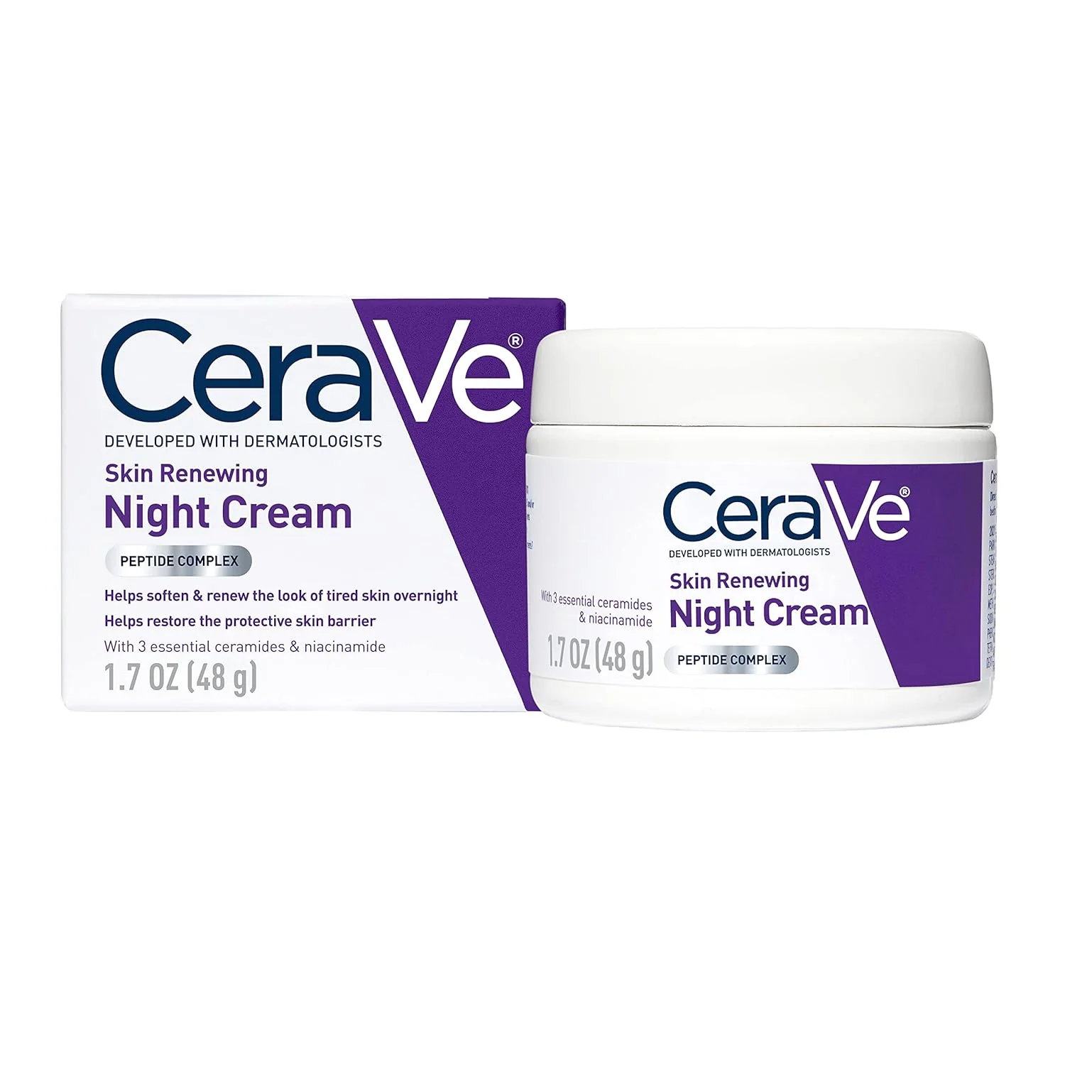 CeraVe-USA-Skin-Renewing-Night-Cream-48g-363219143979 CeraVe Skin Renewing Night Cream 48g - Image 1